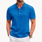 Henley-Hemd - Kurze Knopfleiste