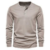 Chemise Henley - Mélange Doux Respirant