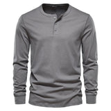 Chemise Henley - Mélange Doux Respirant