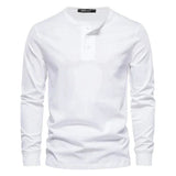 Henley-Shirt - Weicher Atmungsaktiver Mix