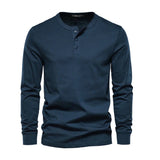 Chemise Henley - Mélange Doux Respirant