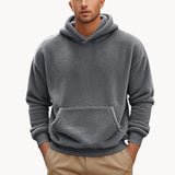 Hoodie - Mischfleece mit Kapuze