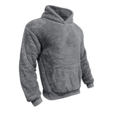 Hoodie - Mischfleece mit Kapuze