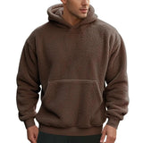 Hoodie - Mischfleece mit Kapuze
