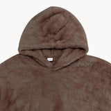 Hoodie - Mischfleece mit Kapuze