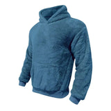 Hoodie - Mischfleece mit Kapuze