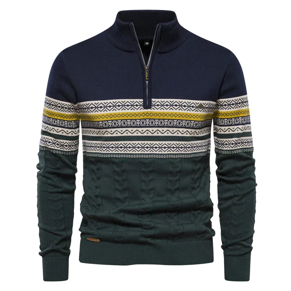 Constantino - Pull en Maille Mixte