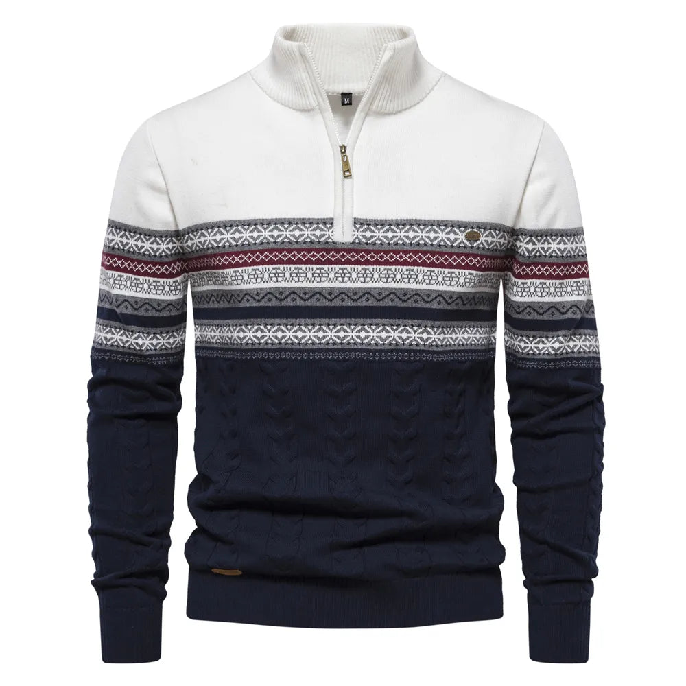 Constantino - Pull en Maille Mixte