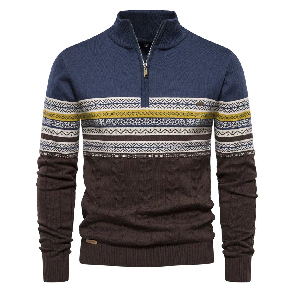 Constantino - Pull en Maille Mixte