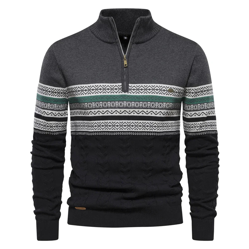 Constantino - Pull en Maille Mixte