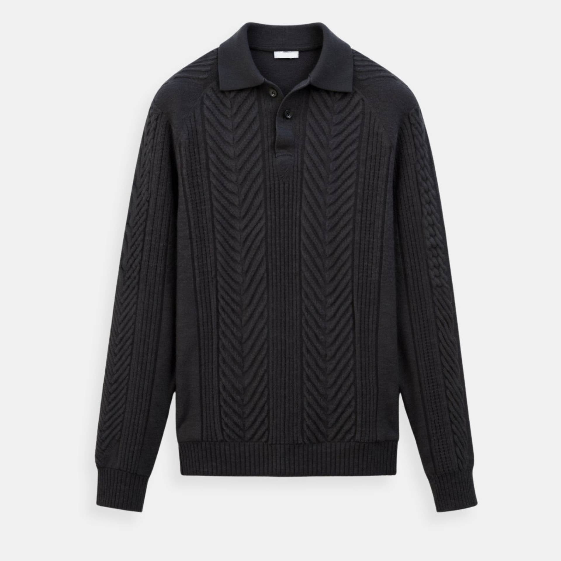 Pull en Maille Mélangée - Détendu