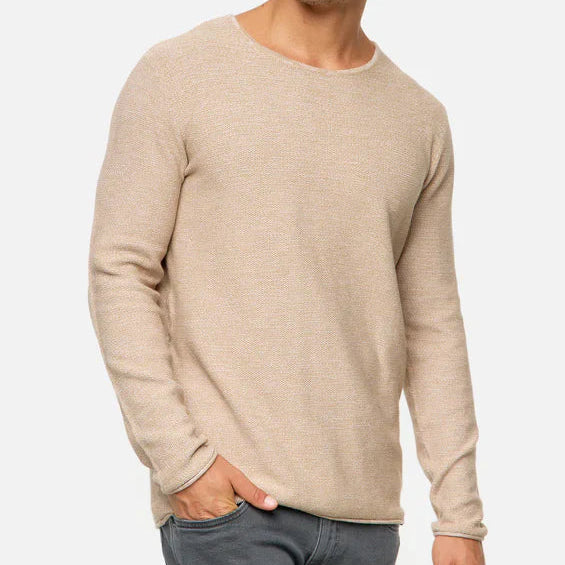 Maximiliano - Sweatshirt mit Stehkragen und sicheren Taschen
