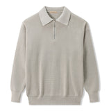 Francisco - Polo à Col Zippé Ajustable