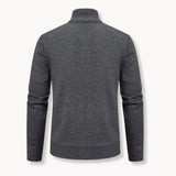 Pullover mit durchgehendem Reißverschluss