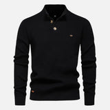 Constantino - Pull Maille Col Montant