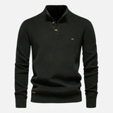 Constantino - Pull Maille Col Montant