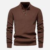 Constantino - Pull Maille Col Montant