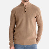Constantino - Pull Maille Col Montant