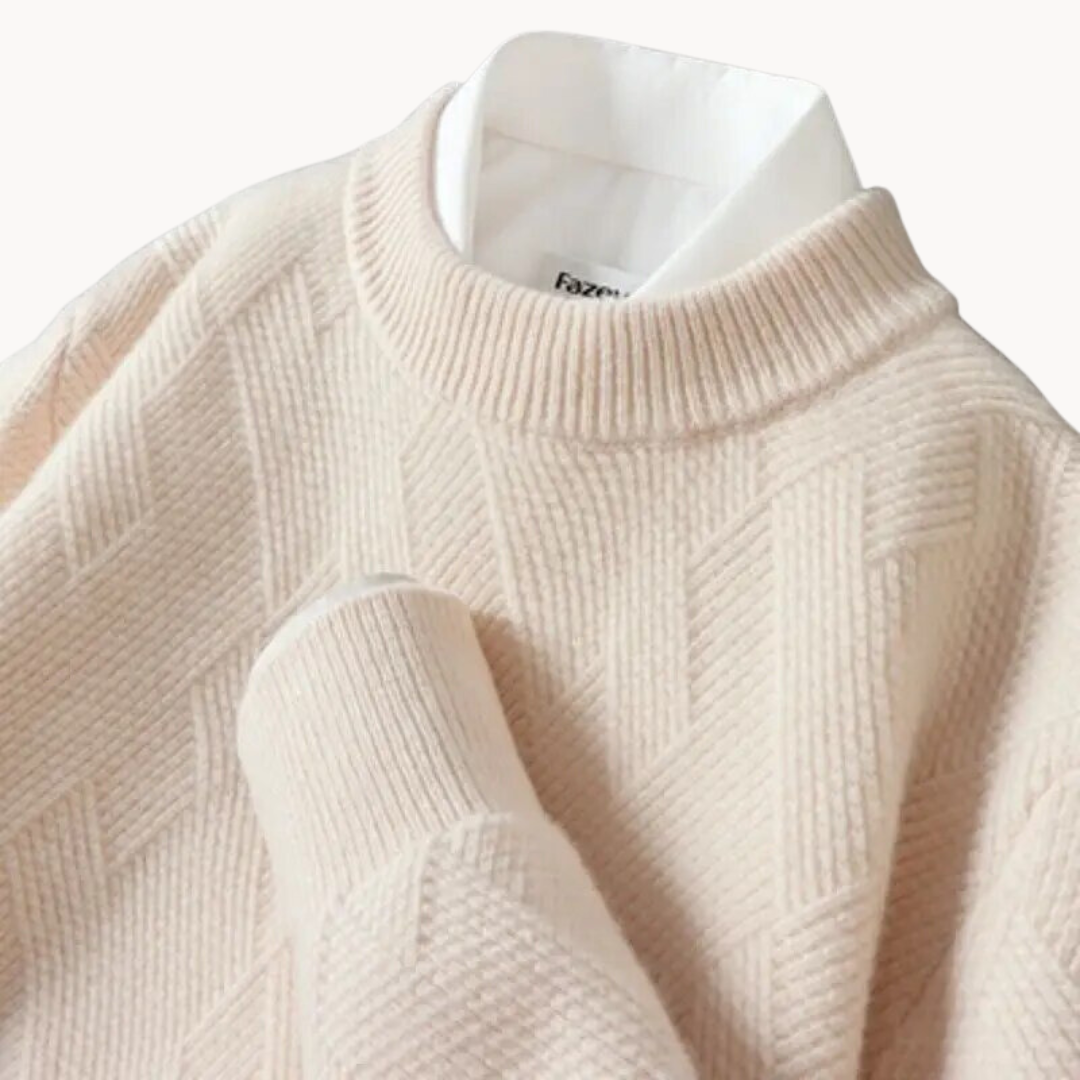 Valentino - Pull en Maille Jacquard