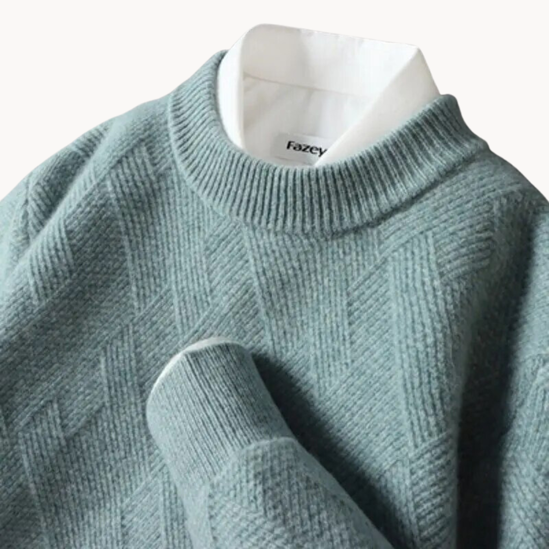 Valentino - Pull en Maille Jacquard