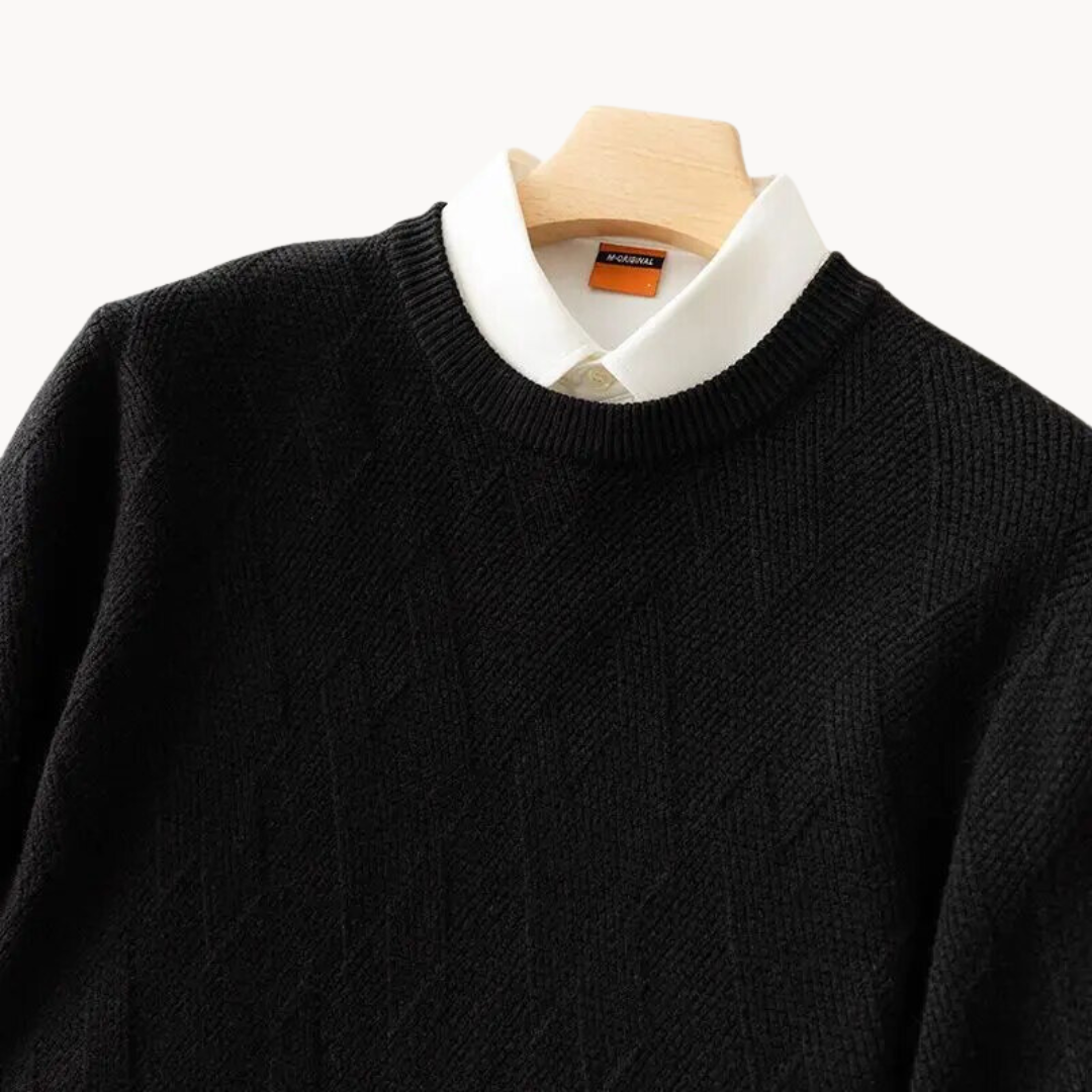 Valentino - Pull en Maille Jacquard