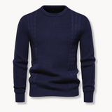 João - Pull Tricot Patchwork