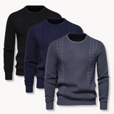João - Pull Tricot Patchwork