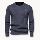 João - Pull Tricot Patchwork