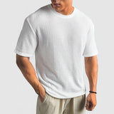 T-Shirt aus Mesh - Formbeständigkeit