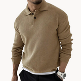 Miguel - Strick-Polo-Pullover