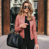 Drune | Slim Fit | Reißverschluss | Bikerjacke | Damenjacke