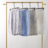 Hochwertige Leinen-Shorts