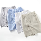 Shorts en Lin de Haute Qualité
