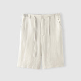Hochwertige Leinen-Shorts