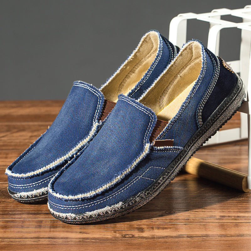Baskets Slip-On en Toile