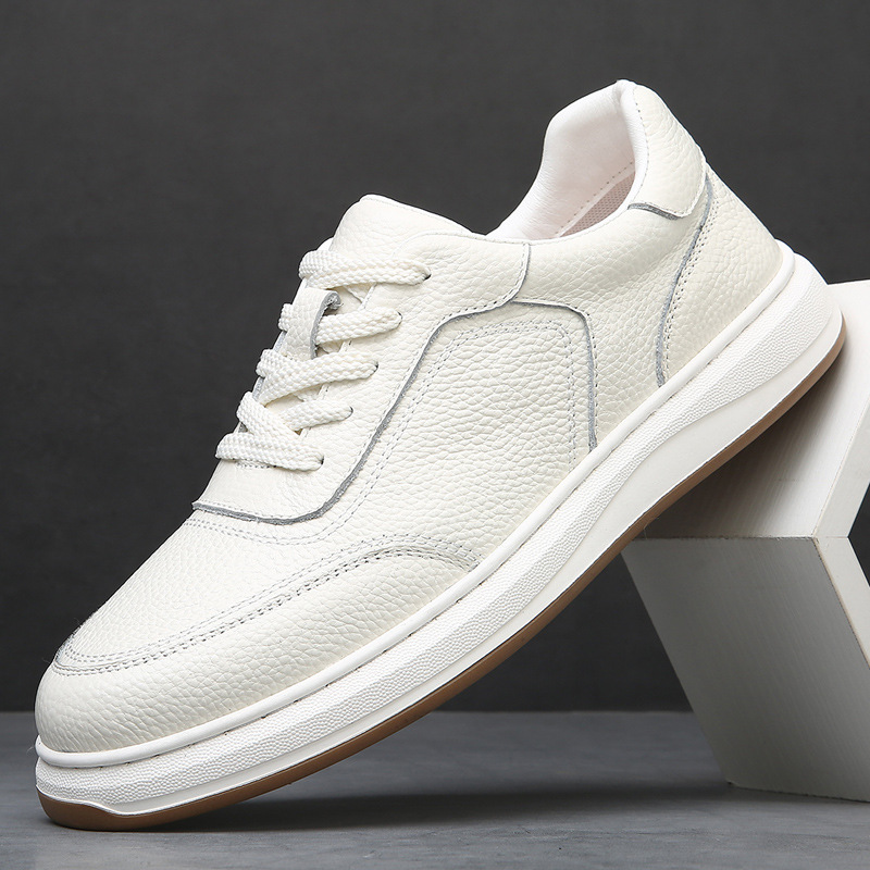 Baskets en Cuir
