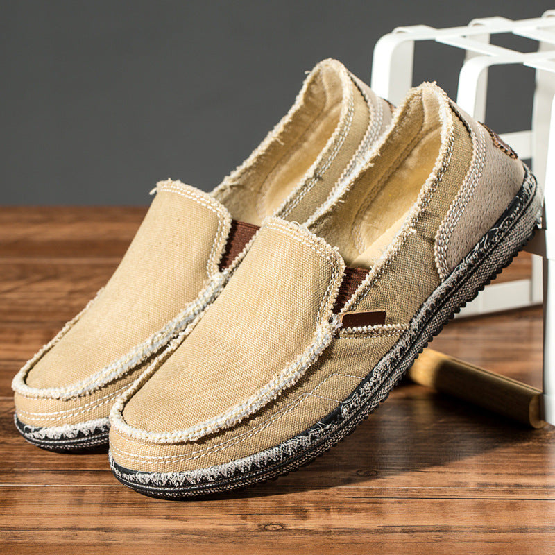 Baskets Slip-On en Toile
