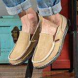 Sneaker Slip-On aus Canvas