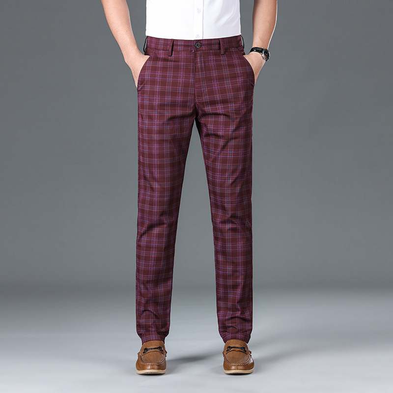 Pantalons à Carreaux Professionnels