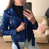 Drune | Lederjacke Mit Herbst-Winter Wärme Für Frauen