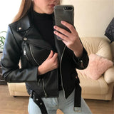 Drune | Lederjacke Mit Herbst-Winter Wärme Für Frauen
