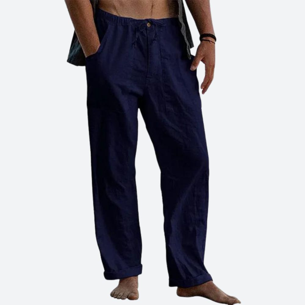 Pantalons en Lin Classiques