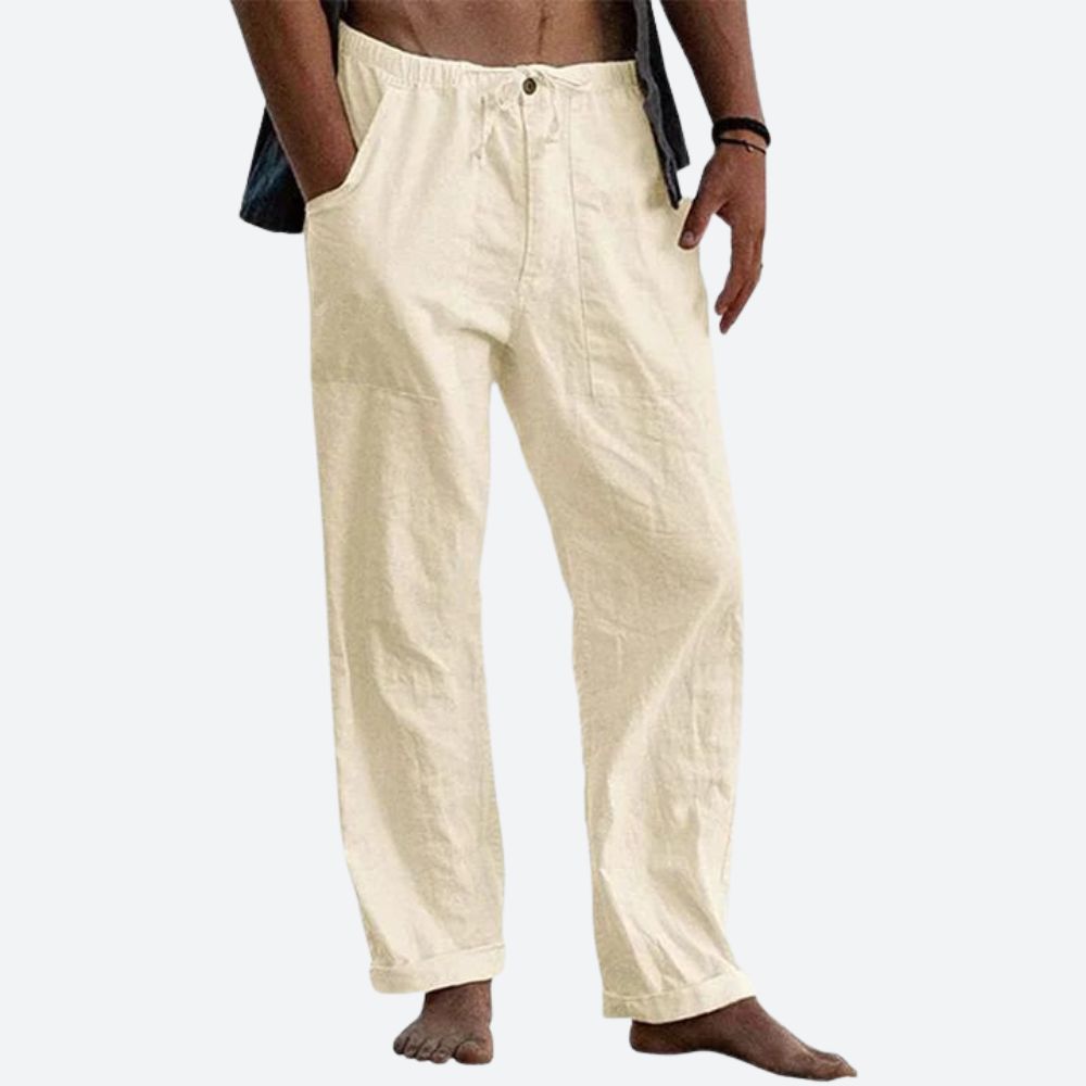 Pantalons en Lin Classiques