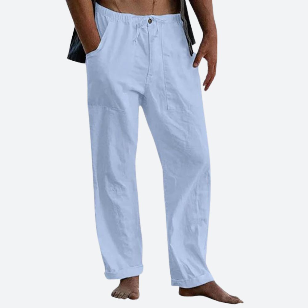 Pantalons en Lin Classiques