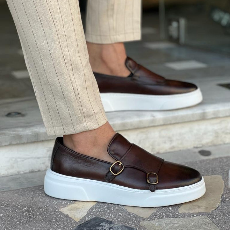 Mocassins en Cuir Slip-On