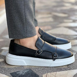 Mocassins en Cuir Slip-On