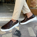 Mocassins en Cuir Slip-On