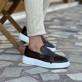 Mocassins en Cuir Slip-On