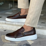 Leder Mokassins Slip-On