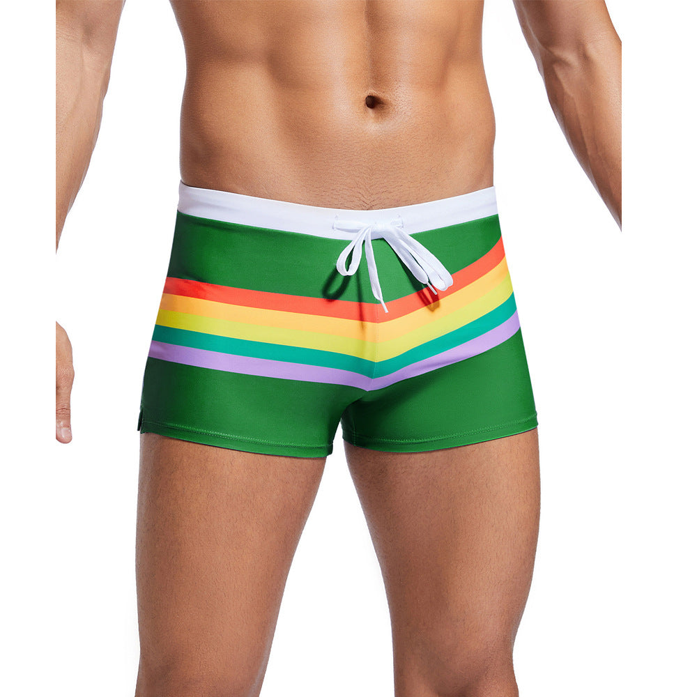 Cazel | Regenbogen Sport Badehose